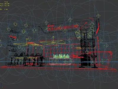 Exhibition - Area - 8X6-3DMAX2010-07 3D model