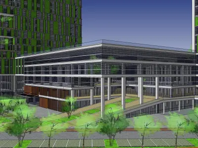 Sketchup Building 264 3D model
