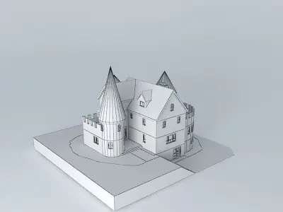 Castle Free 3D model purchase