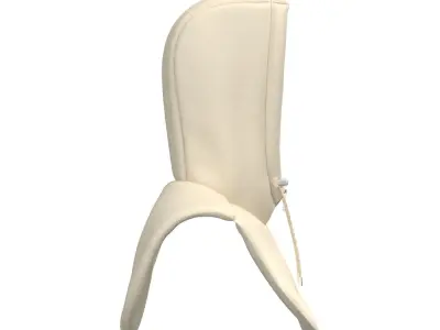 Padded Hood Warmer 3D model