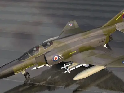 McDonnell Douglas F-4E Phantom 3D model
