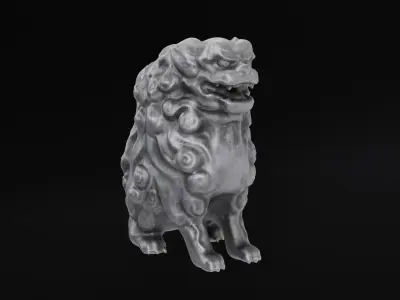 Komainu Free 3D model