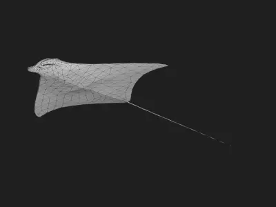 Devilfish Low-poly 3D model