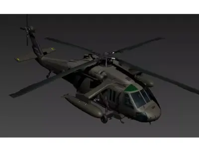 black hawk Free 3D model