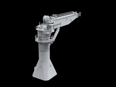 Crane A for Kreuz Installer Vessel 3D print model