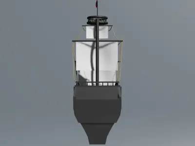 Low-Poly Pirate Ship Low-poly 3D model