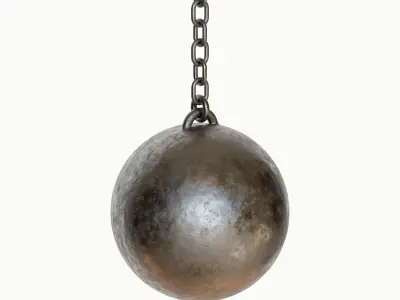 Wrecking Ball 3D model purchase