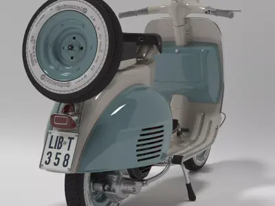 Vespa 03 3D model