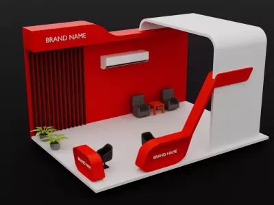 Exhibition - Area  3D model