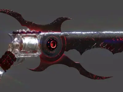 REVOLVER BLADE 3D model