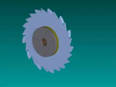 Disolver disk Free 3D model