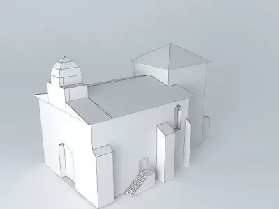 Church Saint Pardoux Dordogne Free 3D model