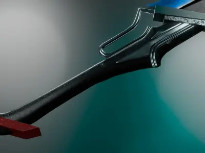 sword of salvation Low-poly 3D model