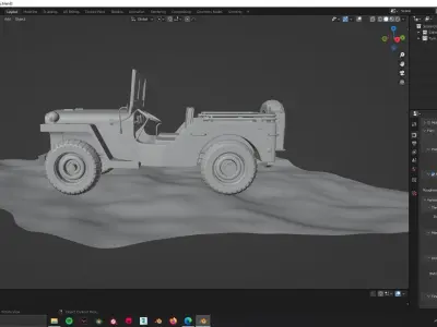 Jeep Willy Free 3D model