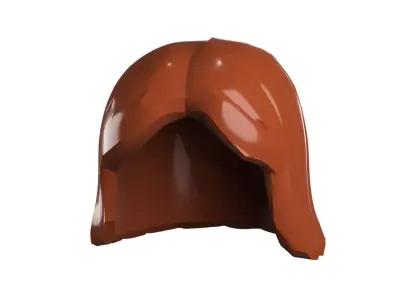 Custom3Dprint Minifigure Accessory - Minifigure Hair S2 - 096 3D print model