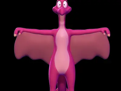 Elsa - Were Back a Dinosaurs Story 3D print model