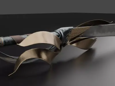 Sword Metal 3D model