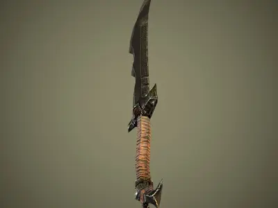 Sword Free low-poly 3D model shop