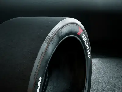 Yokohama Advan Racing Slicks 3D model