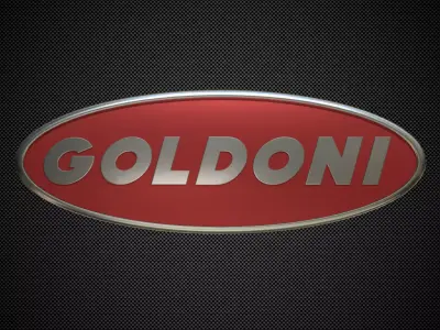 goldoni logo 3D model