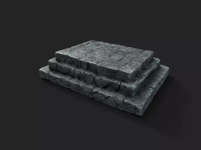Old Ruin 6 Low-poly 3D model