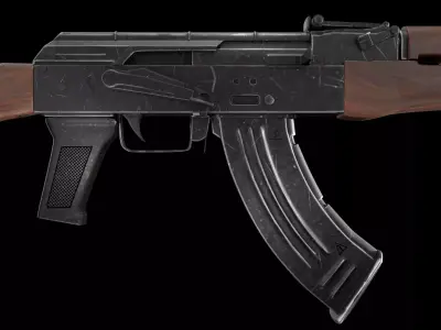AKM AR 3D model
