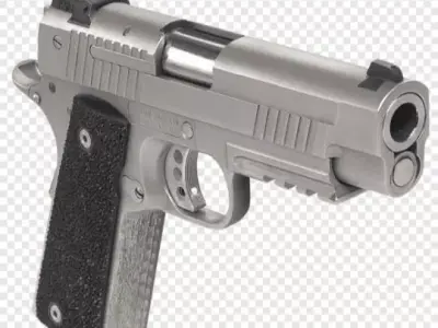 Handgun gun 3D model