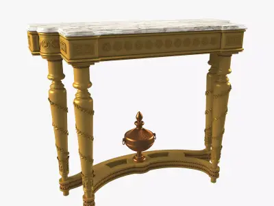 Classic Console 3D model