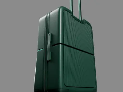 Modern Trolley Bag 3D Model   High-Quality PBR Textured 3D model