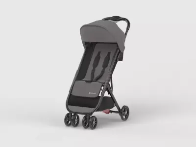 Baby stroller 3D model 3D model 19