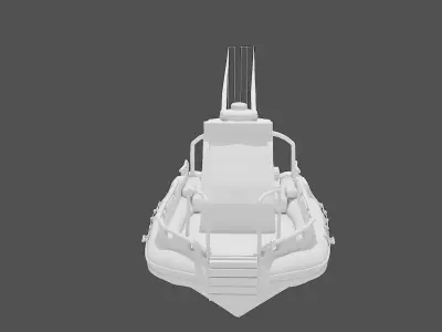 Military Boat  3D model