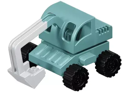 Mini Excavator Machine 3D model