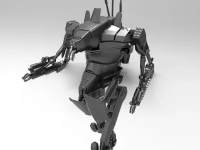 District 9 Mech 3D print model