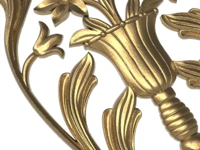  decorative pattern ready for 3D printing 3D model 491
