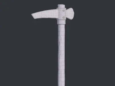 SubD Mace  3D model