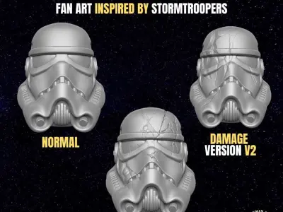 Donman Art March 2022 Collection For Action Figures 3D print model