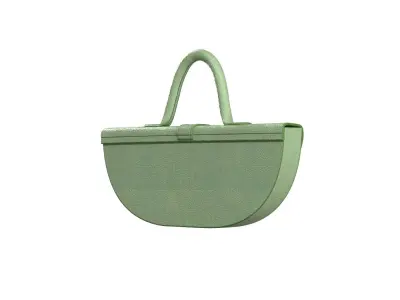 Half Moon Buckle Bag 3D model