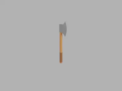 Weapons and tools mediveal pack for UE4 Free low-poly 3D model