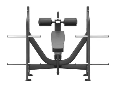  E-7041 Olympic Decline Bench 3D model