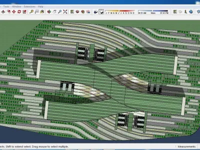 Sketchup Office building G1 3D model