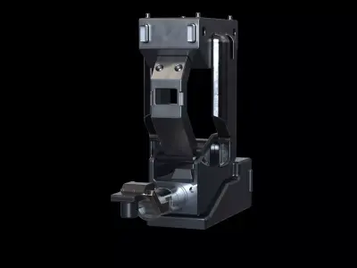 Robotic arm mechanical industry tech 3D model