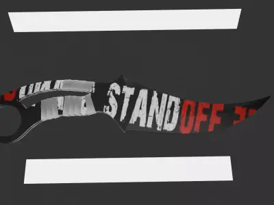 Fang Knife - Standoff 2  3D model