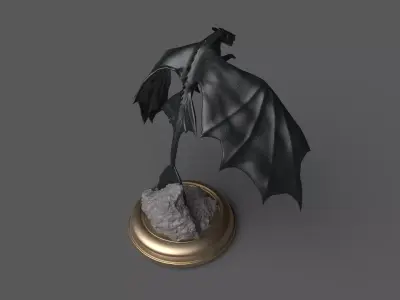 How to Train Your Dragon Toothless 3D print model