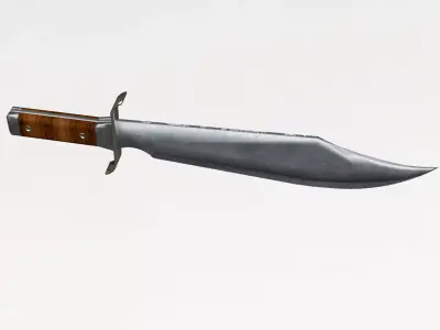 Bowie Knife 3D model purchase