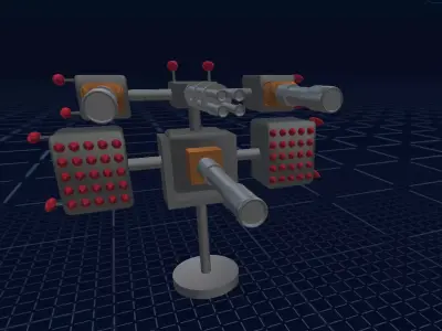 a weapon for gaming 3D model