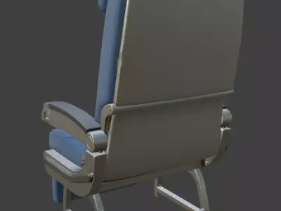 Airplane chair 3D model purchase