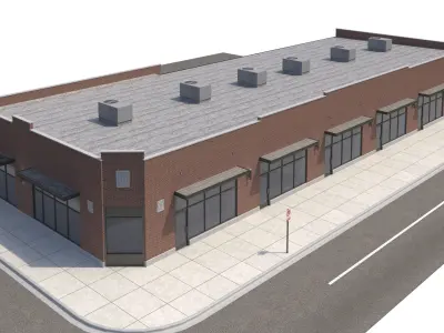 Retail-105 Retail Store 3D model