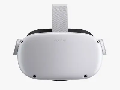 Oculus Quest 2 Headset 3D model