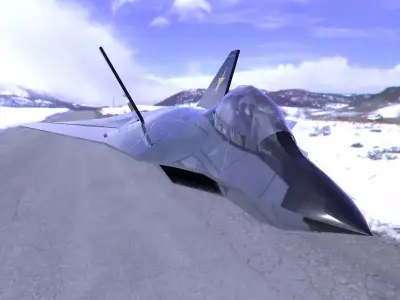 F-24A Tomcat 2 3D model