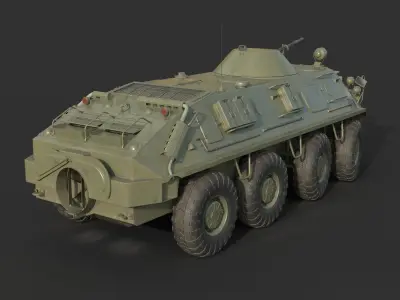 APC BTR-60 3D model
